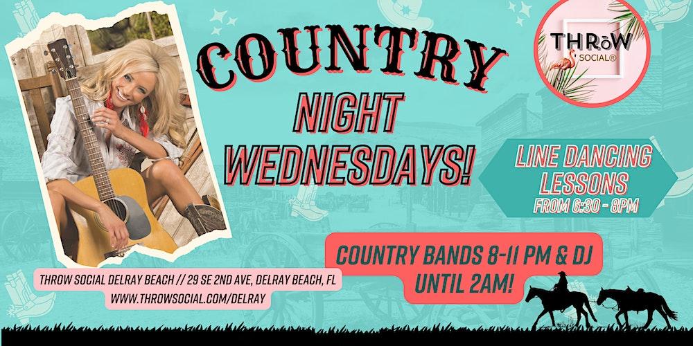 Country Western Night at ​​THRōW Social® Delray Beach