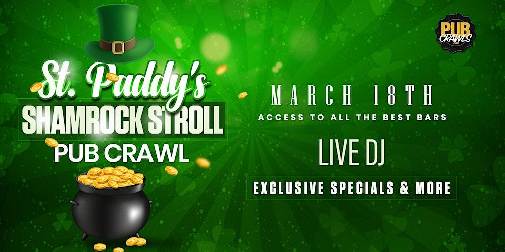 West Palm Beach Shamrock Stroll St Patrick's Day Weekend Bar Crawl