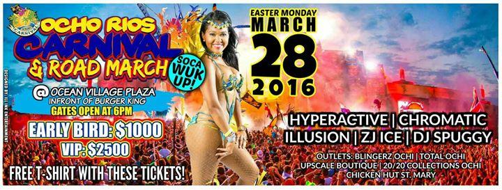 Ocho Rios Carnival: Soca Wuk Up