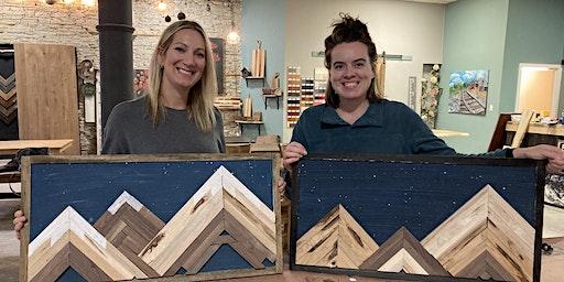 12 Days of Christmas Gifts: Wooden Mountain Wall Art