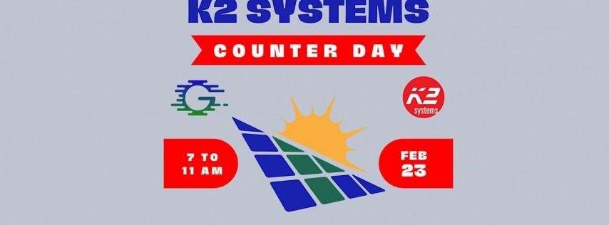 K2 Counter Day @ Greentech Renewables Las Vegas