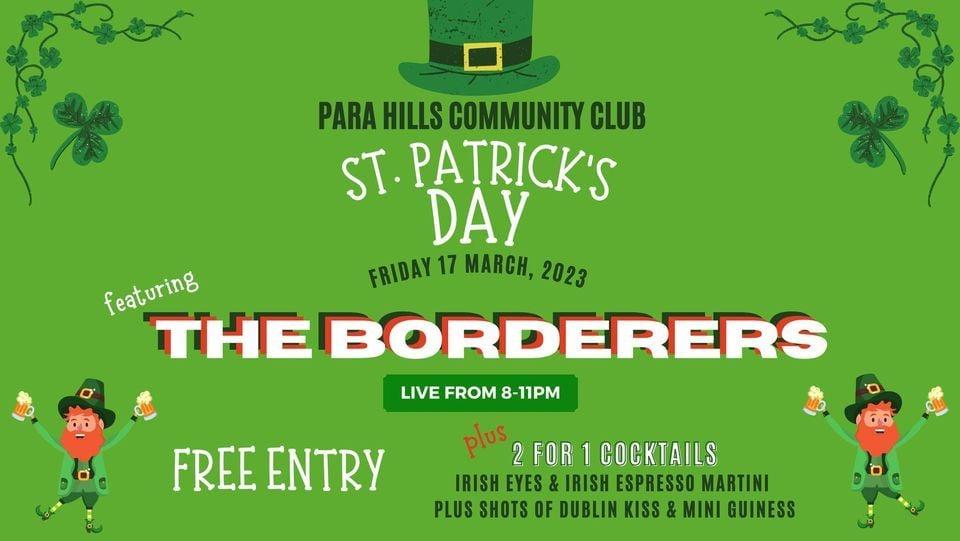 St Patricks Day with The Borderers at The Club