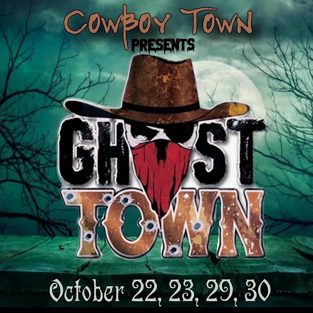 Cowboy Town Presents GHOST TOWN
Sun Oct 23, 8:00 PM - Sun Oct 23, 10:00 PM
in 3 days