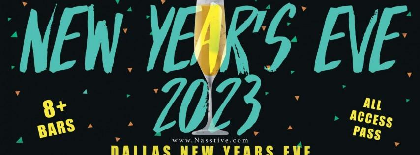 New Year's Eve 2023 Dallas Bar Crawl -NYE All Access Pass