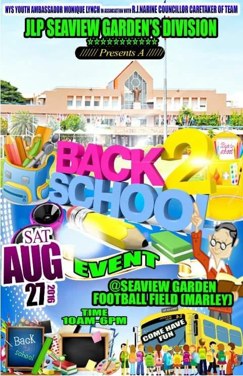 Back to School event