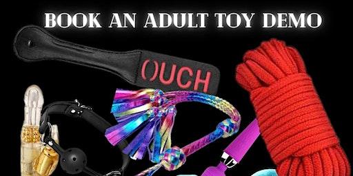 Book an Adult Toy Demo for You & Your Mate