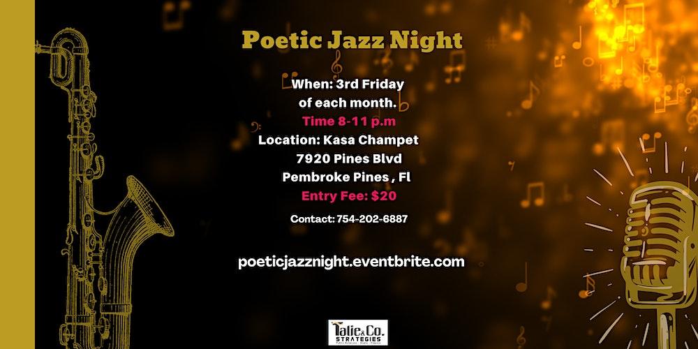 Poetic Jazz Night