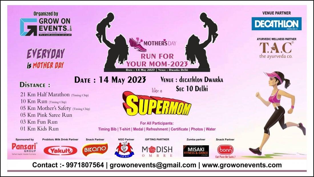 Mothers Day Run - Run For Your Mom-2023 (3rd Edition)