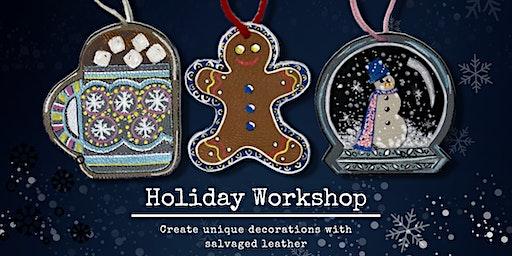 Leather Holiday Decor Workshop