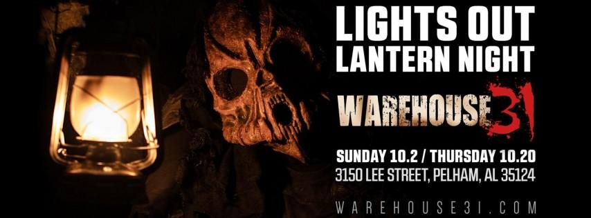 Haunted House - (Lights Out Lantern Night) - Warehouse31 - 10/20/22