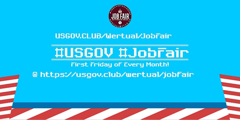 Monthly #USGov Virtual JobExpo / Career Fair #Portland