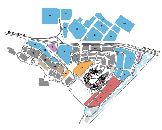 PARKING: New England Patriots vs. Indianapolis Colts