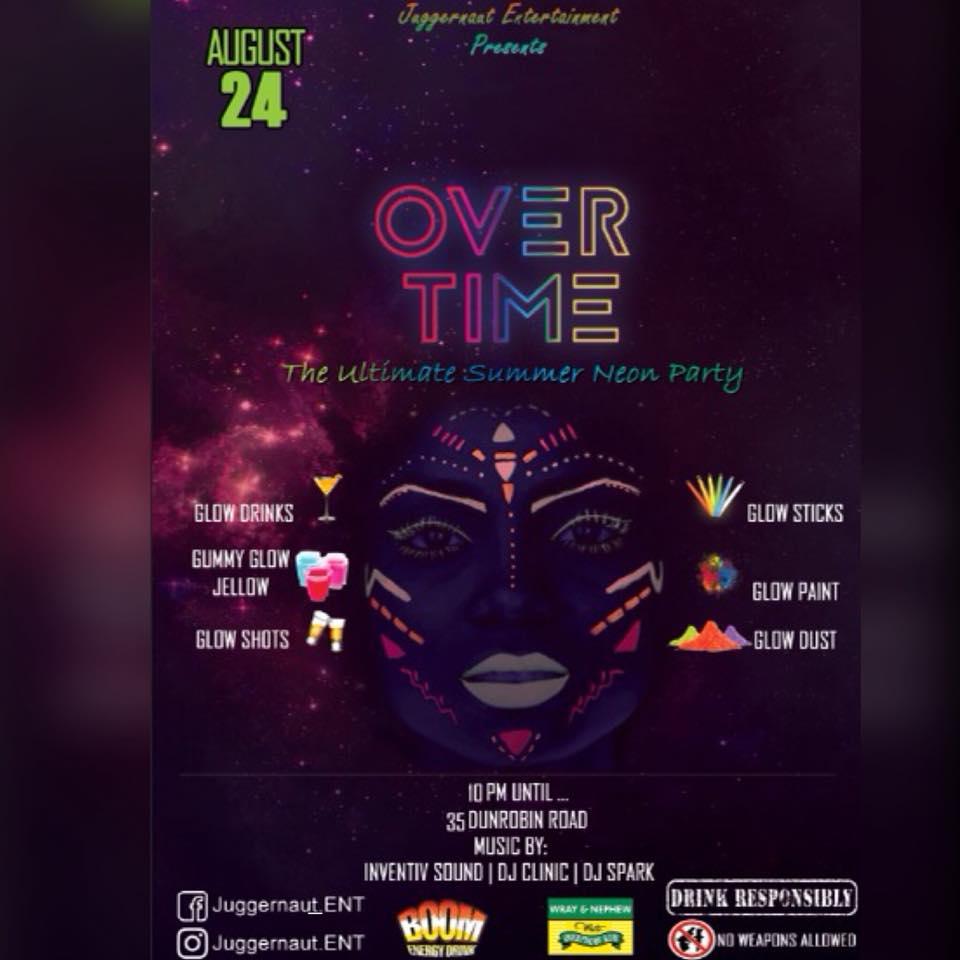 Over Time Ultimate Summer Neon Party