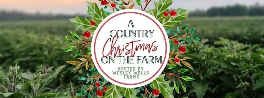 A Country Christmas on the Farm + Holiday Market