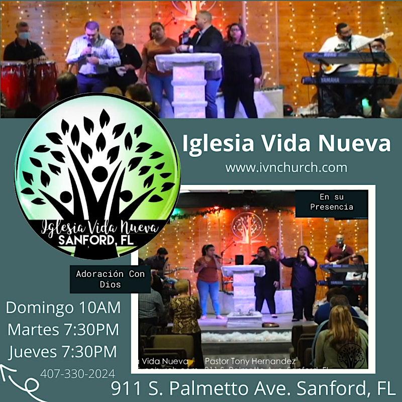 Iglesia Vida Nueva
Sun Jan 1, 10:00 AM - Sun Jan 1, 12:00 PM
in 57 days