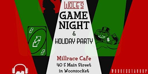 Wole's Game Night & Holiday Bash!