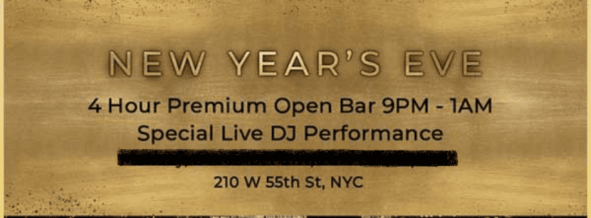 BallDrop.com Presents: PHD TERRACE AT DREAM HOTEL NYE