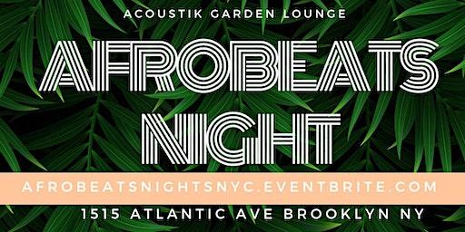 AFROBEATS NIGHTS NYC