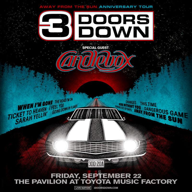 3 Doors Down - Away From The Sun Anniversary Tour