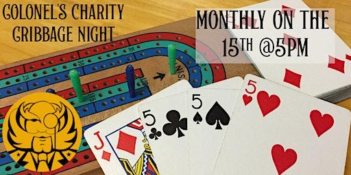 Monthly Charity Cribbage Night @ Colonel Mustard's Sandwich Emporium