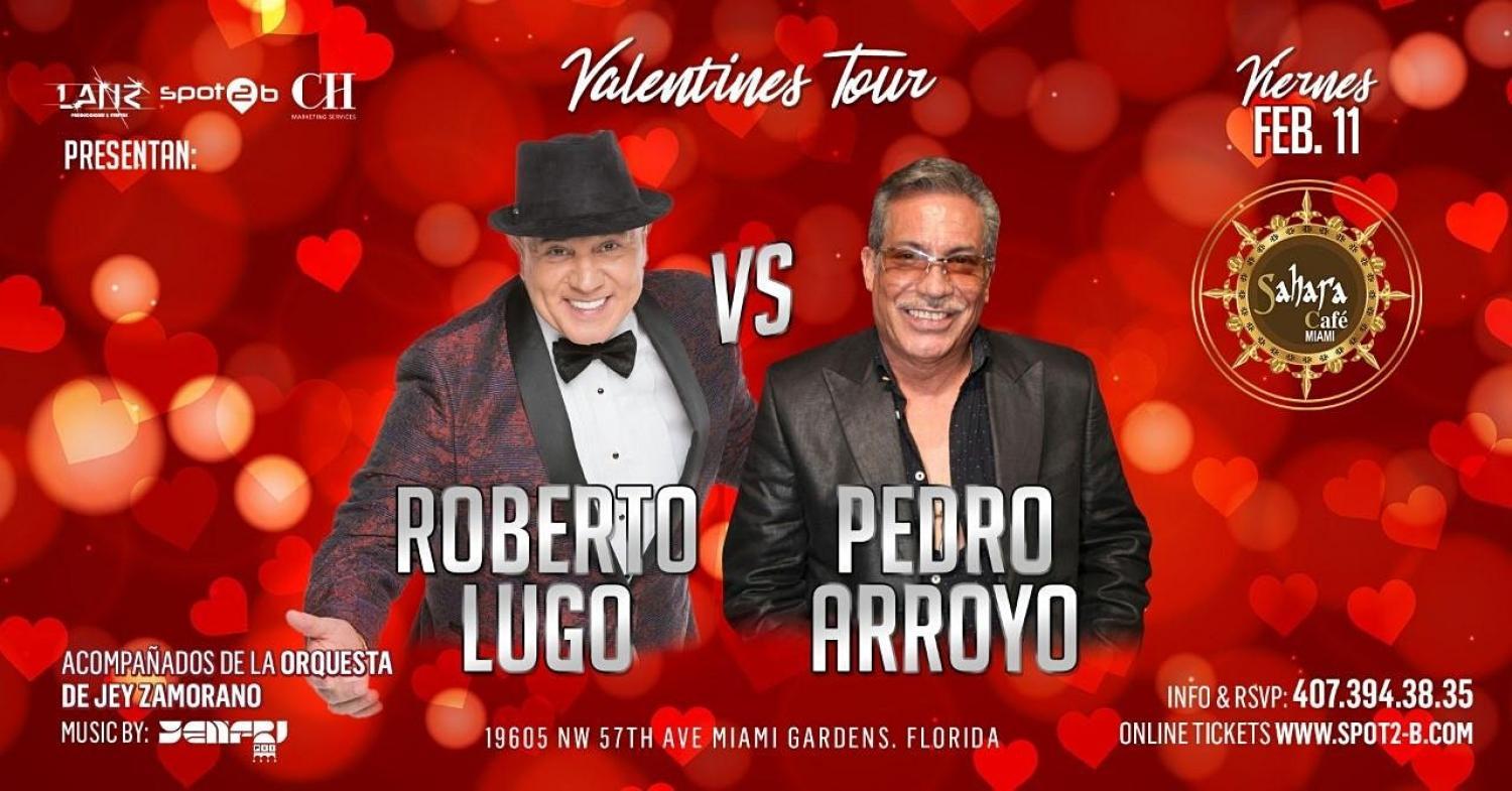 Roberto Lugo & Pedro Arroyo Valentines Tour en Miami