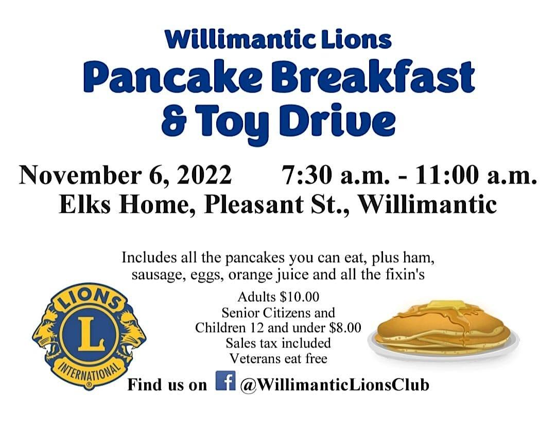 Pancake Breakfast
Sun Nov 6, 7:00 PM - Sun Nov 6, 7:00 PM
in 2 days