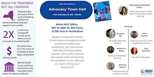 Advocacy Town Hall: The Future of Mental Health Courts (Hybrid)