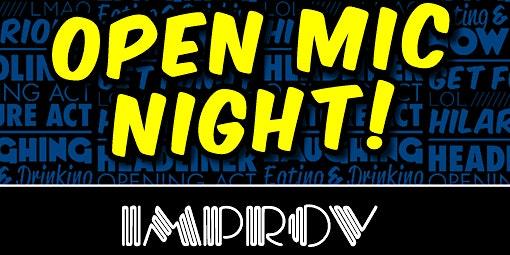 COMEDY OPEN MIC - The Orlando Improv - DEC 8th  2022