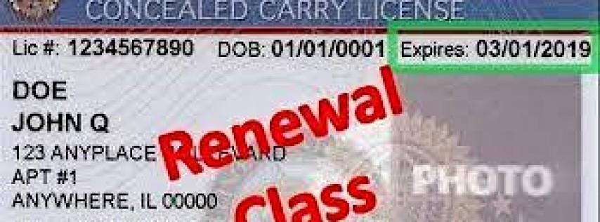 3 Hour Concealed Carry Renewal