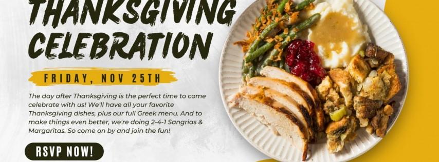 Thanksgiving Celebration at Acropolis Greek Taverna - South Tampa