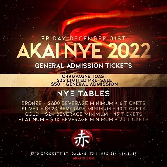 NYE 2022 with AKAI