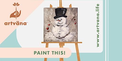 Holiday Paint and Sip art classes at Bertoglios Pizza!