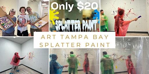 Splatter Paint $20 Tampa's only "Splatter Paint" rooms*(not free!)