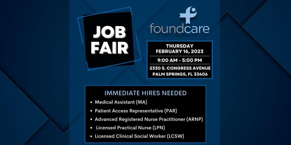 FoundCare Job Fair