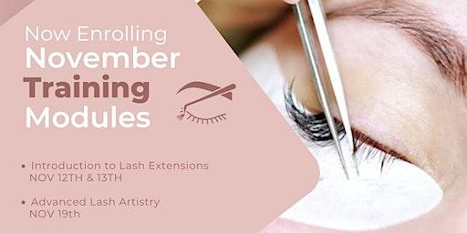 November Introduction to Lash Extensions & Advanced Lash Artistry