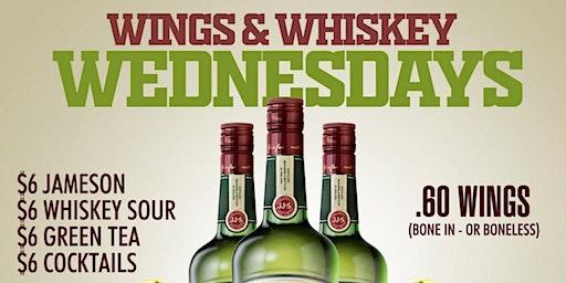 WINGS & WHISKEY  WEDNESDAY + KARAOKE