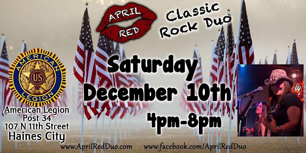 April Red debuts at the American Legion Post 34 in Haines City!
