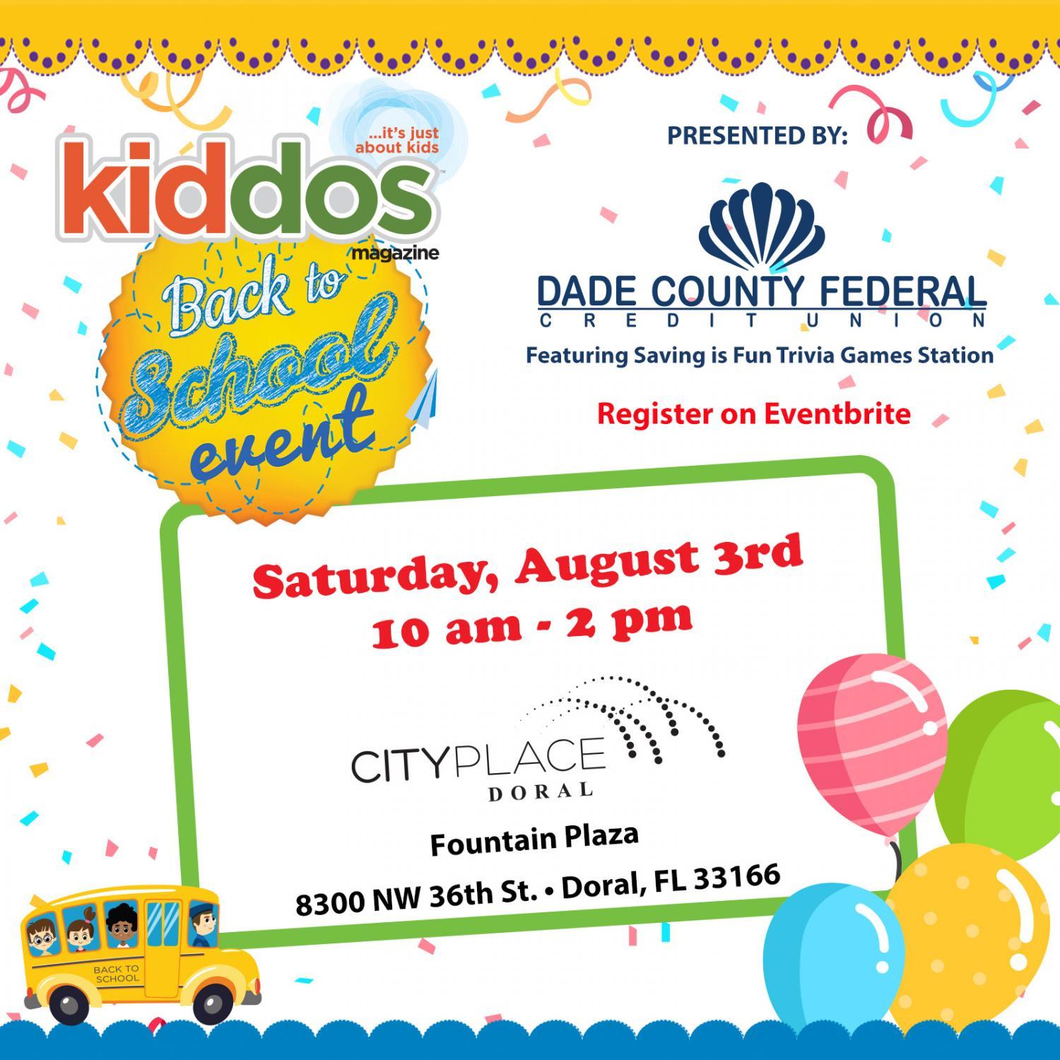 Kiddos Magazine’s “Back-to-School Bash” and 11th Anniversary Celebration