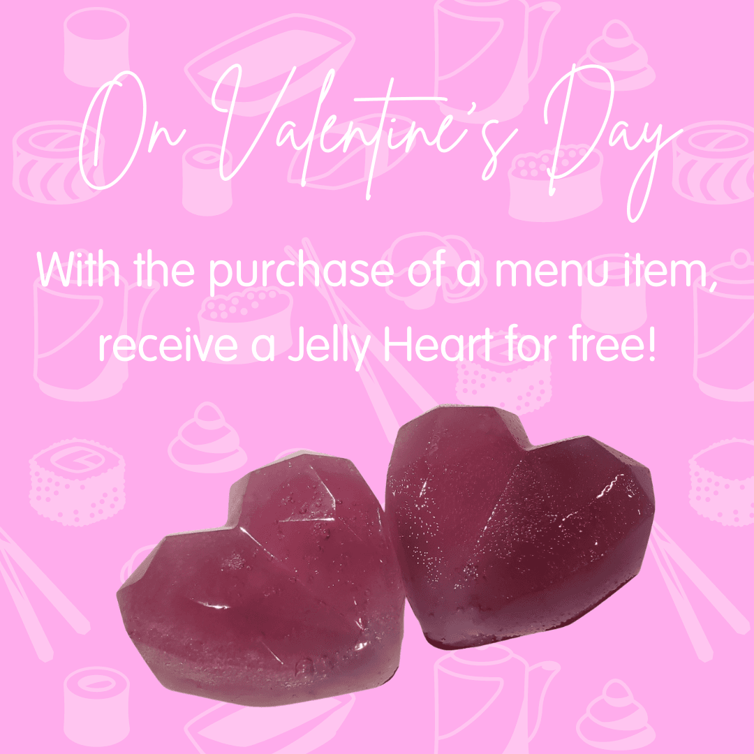 FREE Jelly Hearts for Valentine's Day