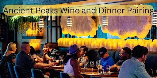 New Years Eve Wine Dinner with Ancient Peaks Winery