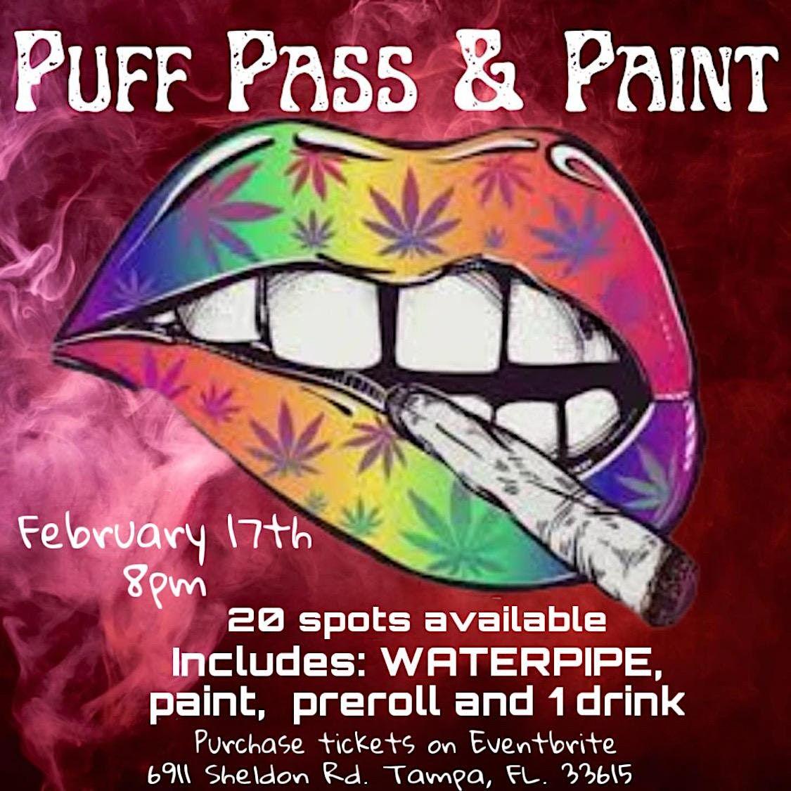 Puff Pass &amp; Paint St Patrick’s Day Theme