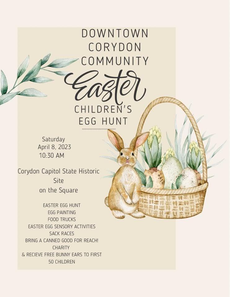 Easter Egg Hunt Downtown Corydon