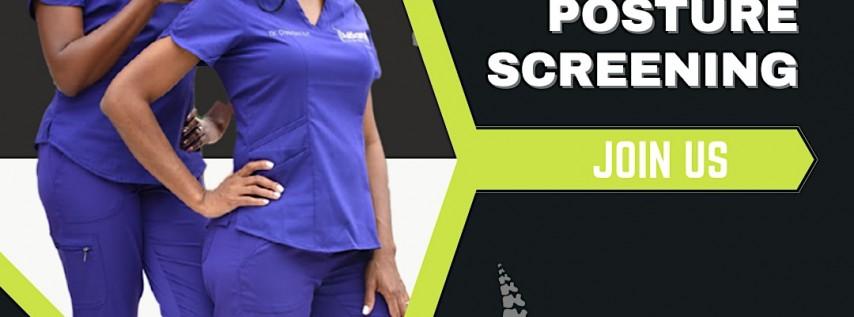 Free Spinal Screening and Posture Check