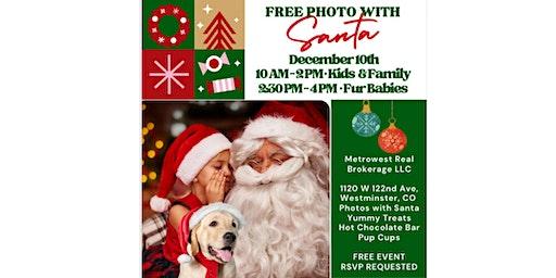 FREE Photos with Santa