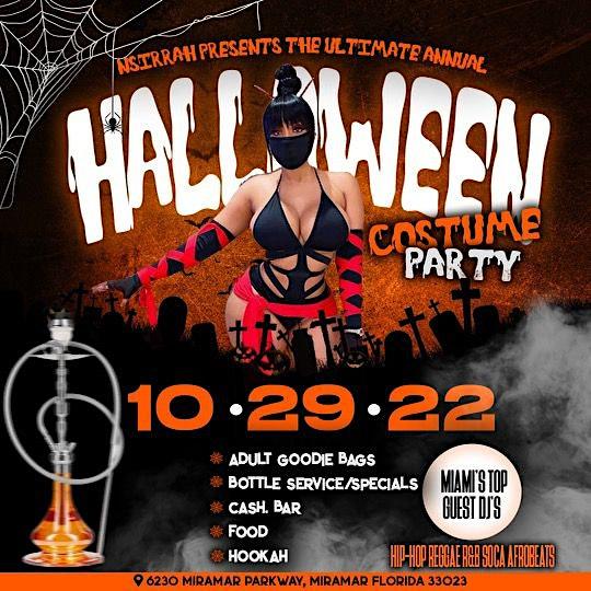 Ultimate Halloween Costume Party
Sat Oct 29, 9:00 PM - Sun Oct 30, 1:00 AM
in 9 days