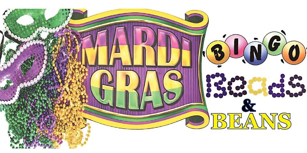 Mardi Gras Bingo, Beads & Beans