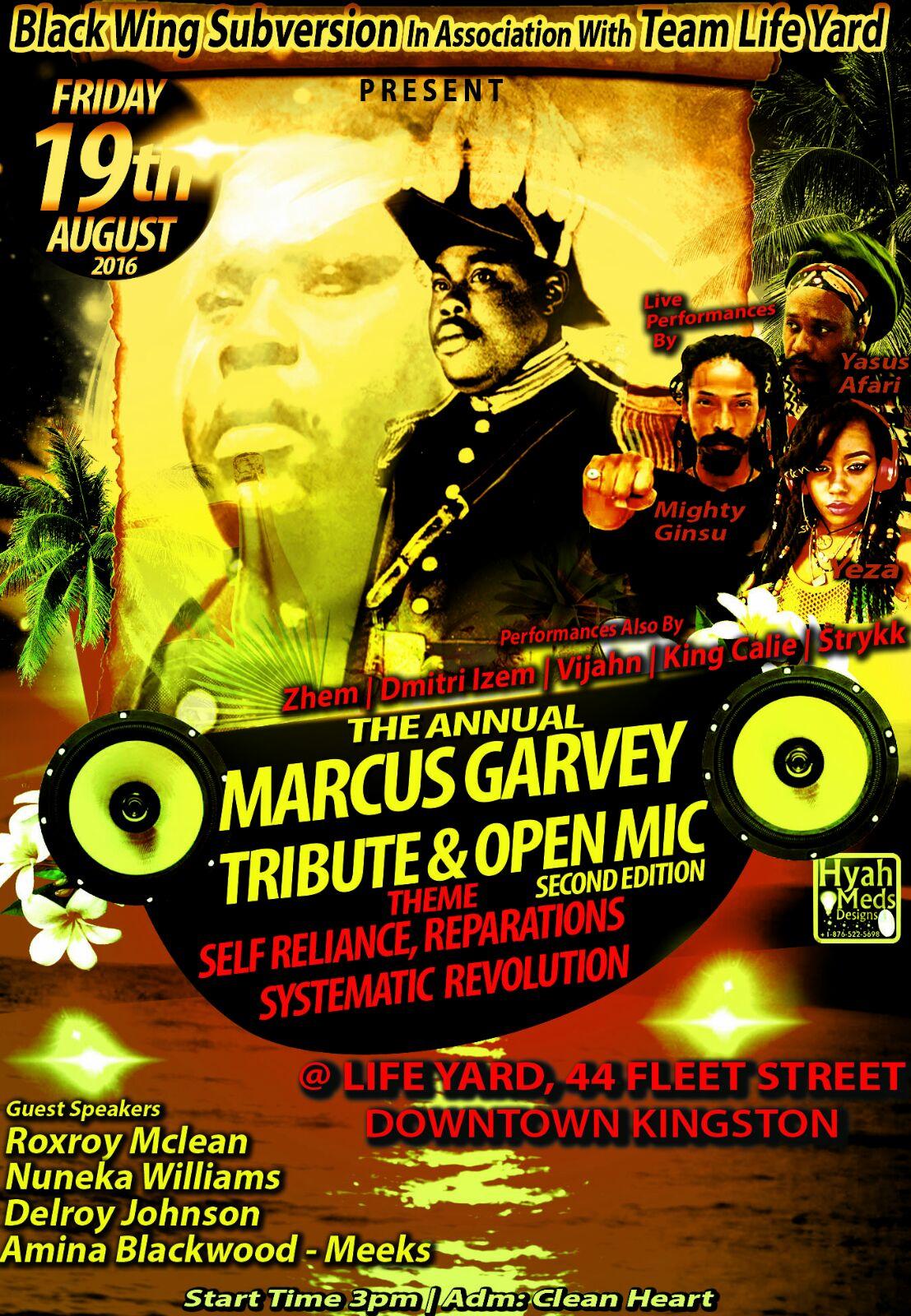 Marcus GARVEY  TRIBUTE  2016