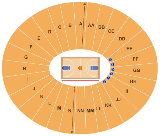 2022-2023 Iowa Hawkeyes Men's Basketball Season Tickets (Includes Tickets To All Regular Season Home Games)