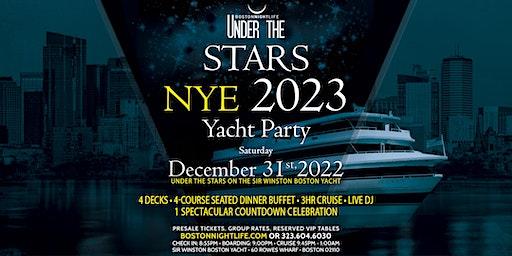 2023 Boston New Year's Eve | Under the Stars Party Cruise