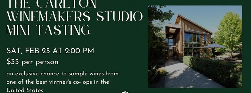 Mini Tasting ft. The Carlton Winemakers Studio